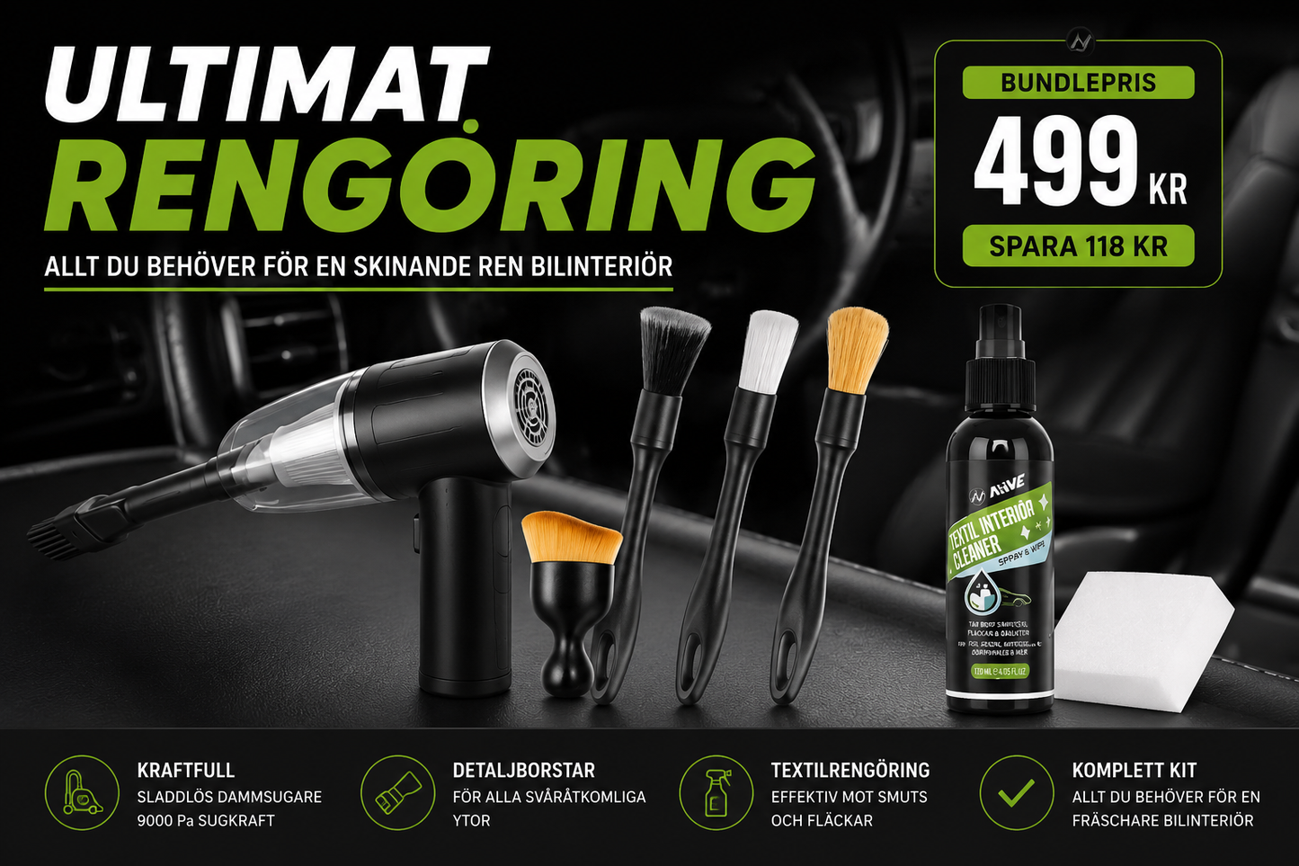 ULTIMAT Rengöringspaket